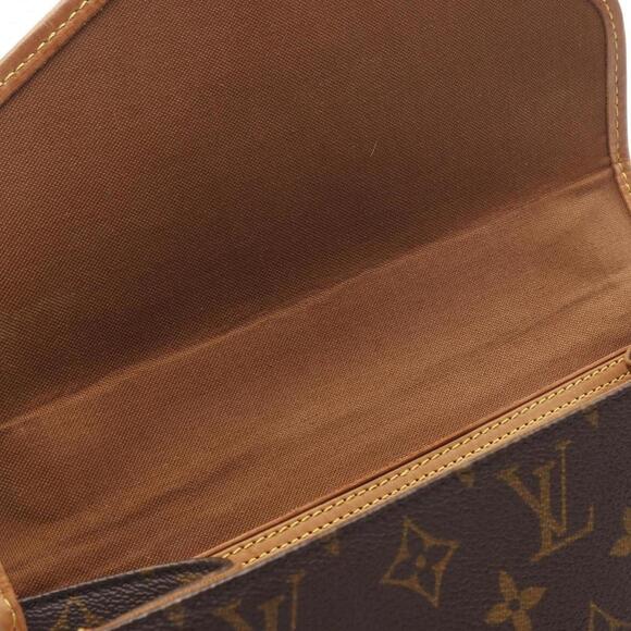 LOUIS VUITTON Brown Monogram Leather Bag - Picture 9 of 10